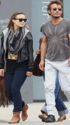 Charlie Philip Cockburn sister Olivia Wilde with her ex-husband Tao Ruspoli.